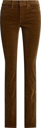 Lauren Ralph Lauren Straight Leg Corduroy Pants | Nordstrom