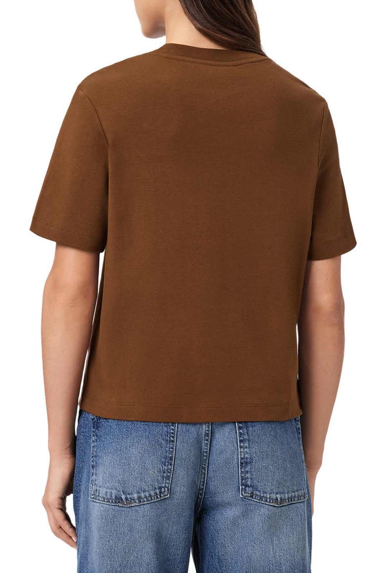 Lover Lisa T-Shirt, Alternate, color, BOTTLE BROWN