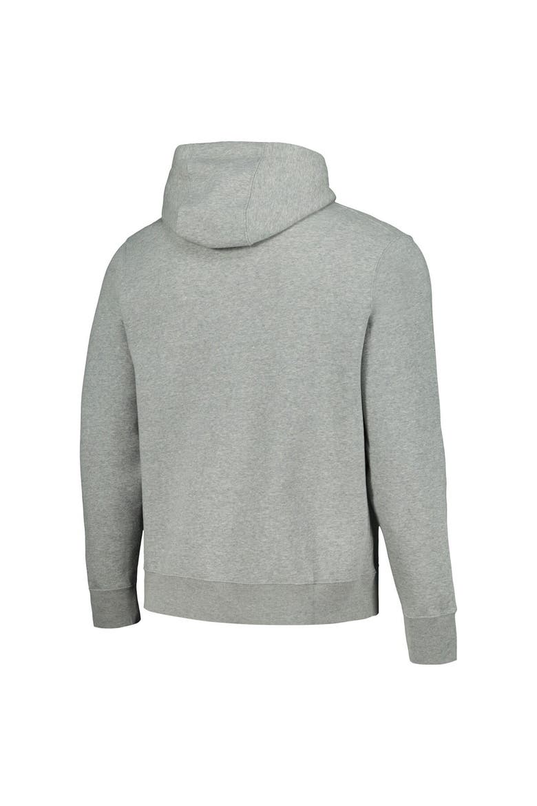 Men's Nike Heather Gray Washington Commanders City Code Club Fleece Pullover Hoodie, Alternate, color, Heather Gray