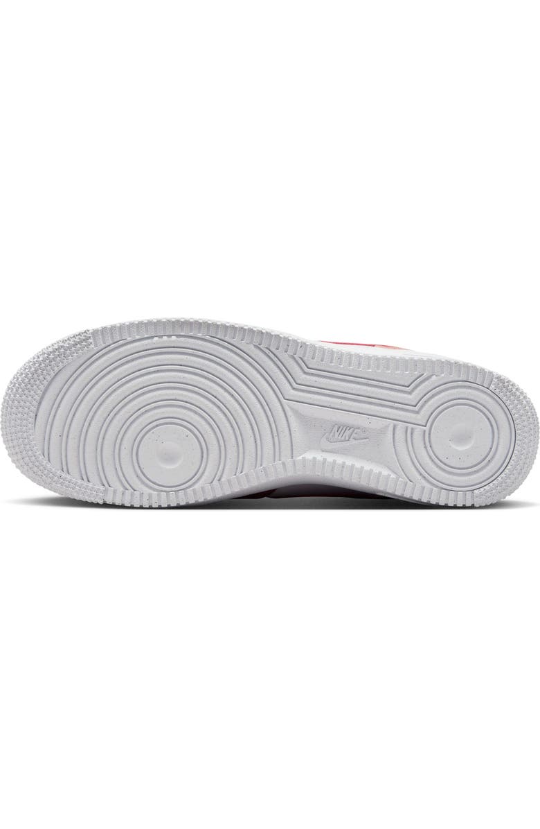 Nike Air Force 1 '07 SE Basketball Sneaker, Alternate, color, White/ Pink/ Metallic Silver