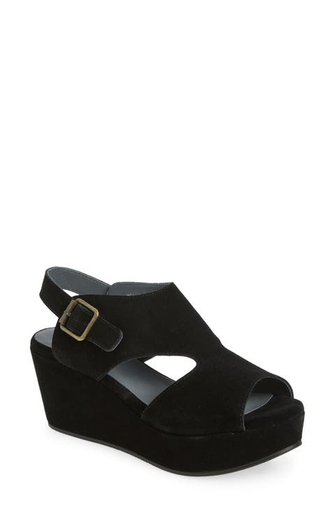 Werner Leather Wedge Sandal