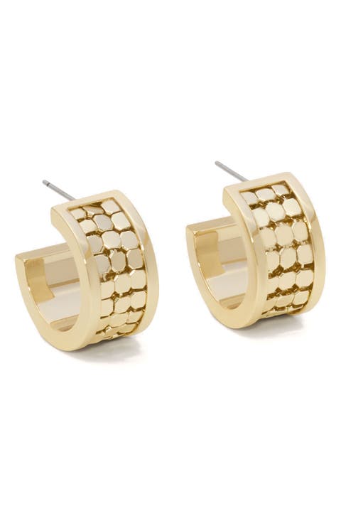 Nora Huggie Hoop Earrings