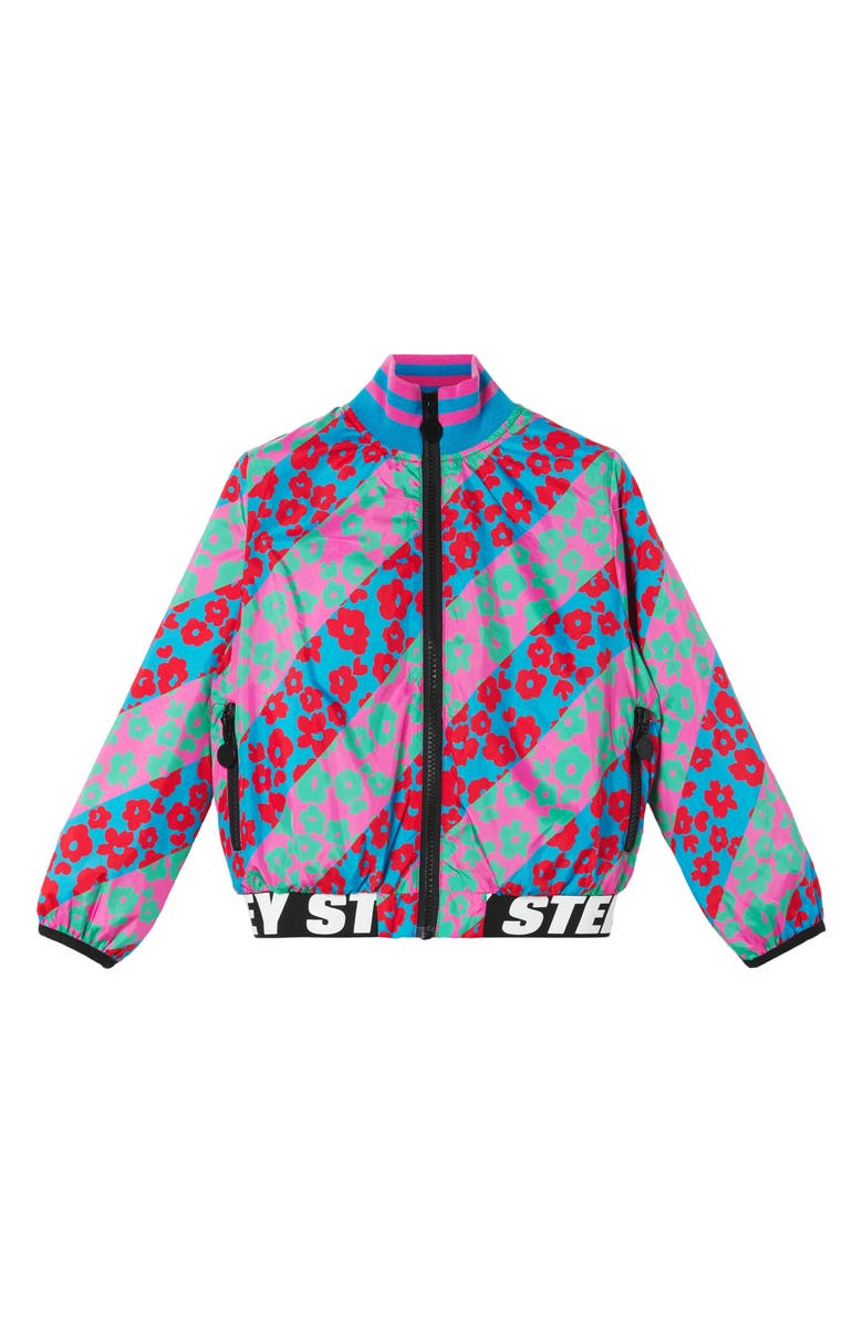 Stella McCartney Kids Kids' Daisy Stripe Track Jacket, Main, color,