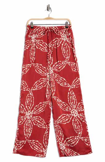Halogen® Printed Soft Wide Leg Pants