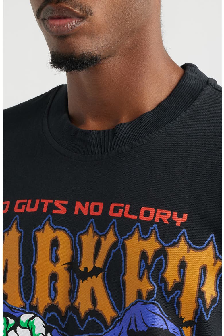 No Guts No Glory Cotton Graphic T-Shirt, Alternate, color, BLACK