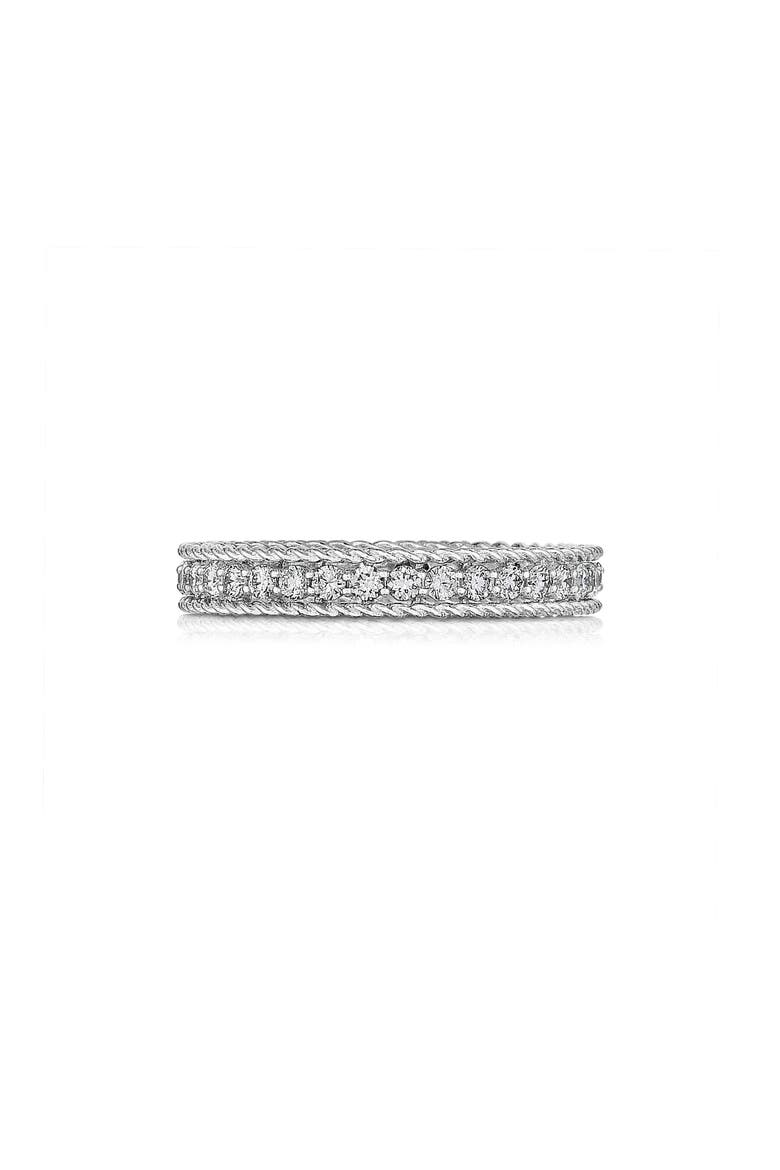 Symphony Diamond Band Ring, Main, color, WHITE GOLD