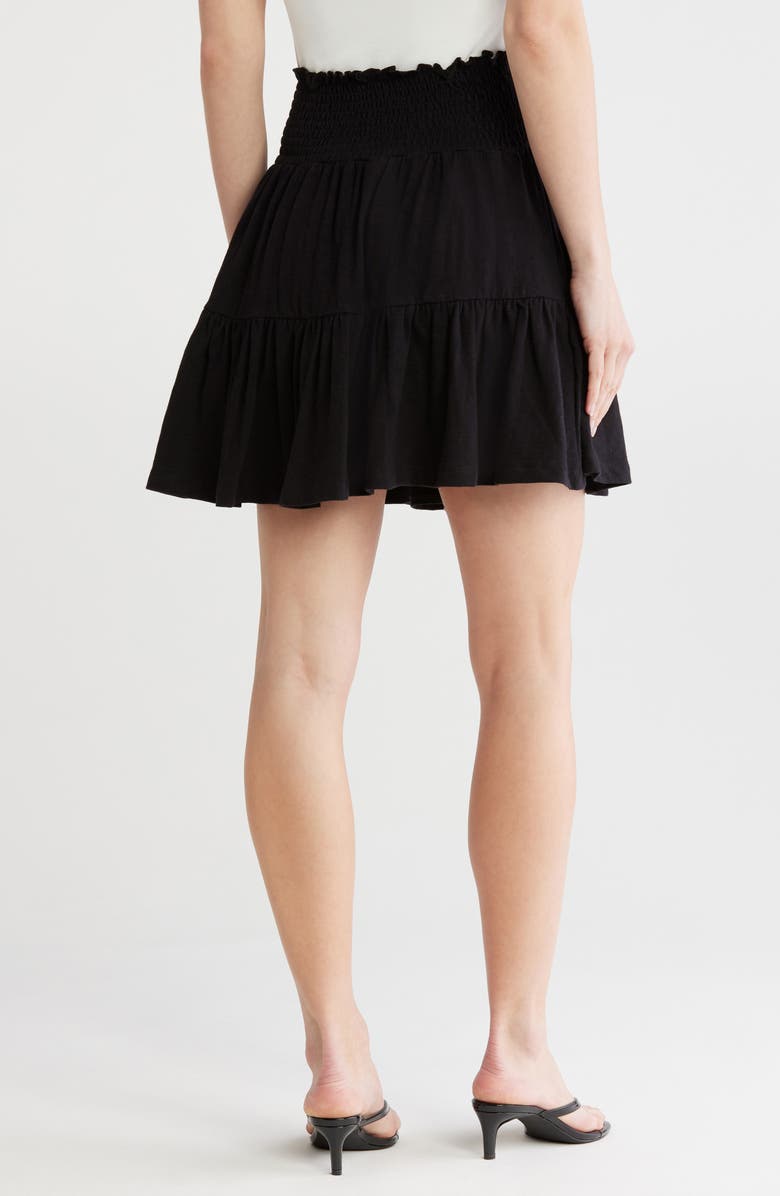 INTERNATIONAL DESIGNER Tiered Cotton Skirt, Alternate, color, 