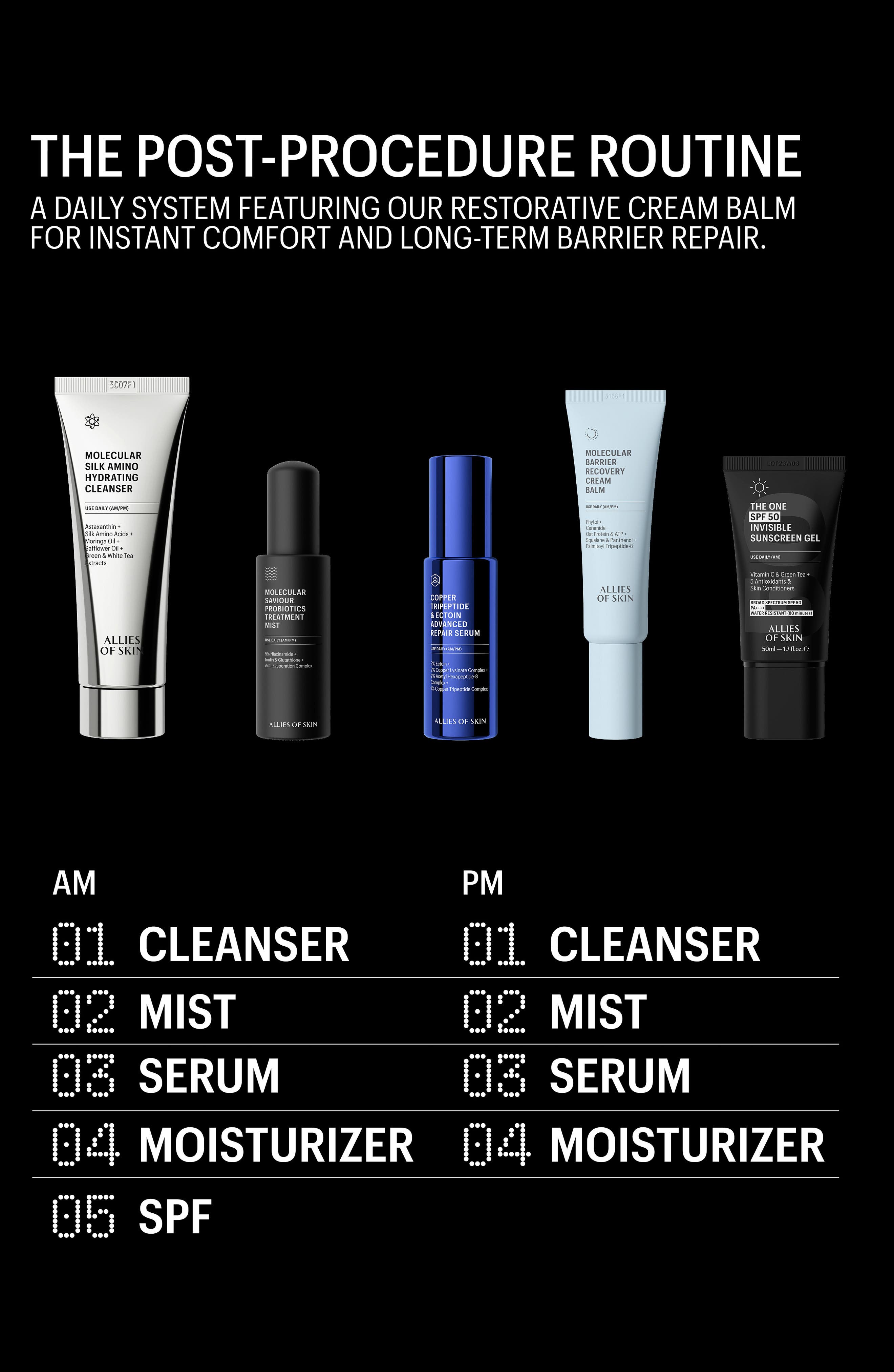 acetyl glutathione balm Molecular Barrier Recovery Cream Balm (Women)