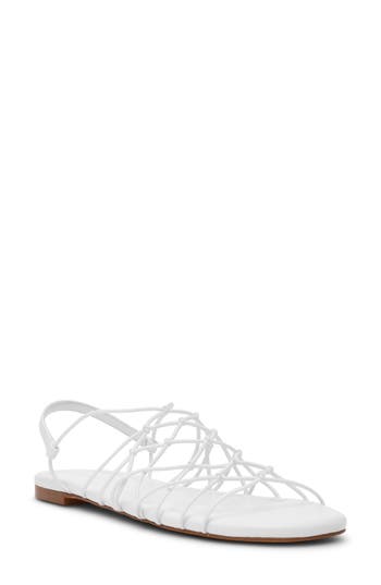 Steve Madden Libra Slingback Sandal In White