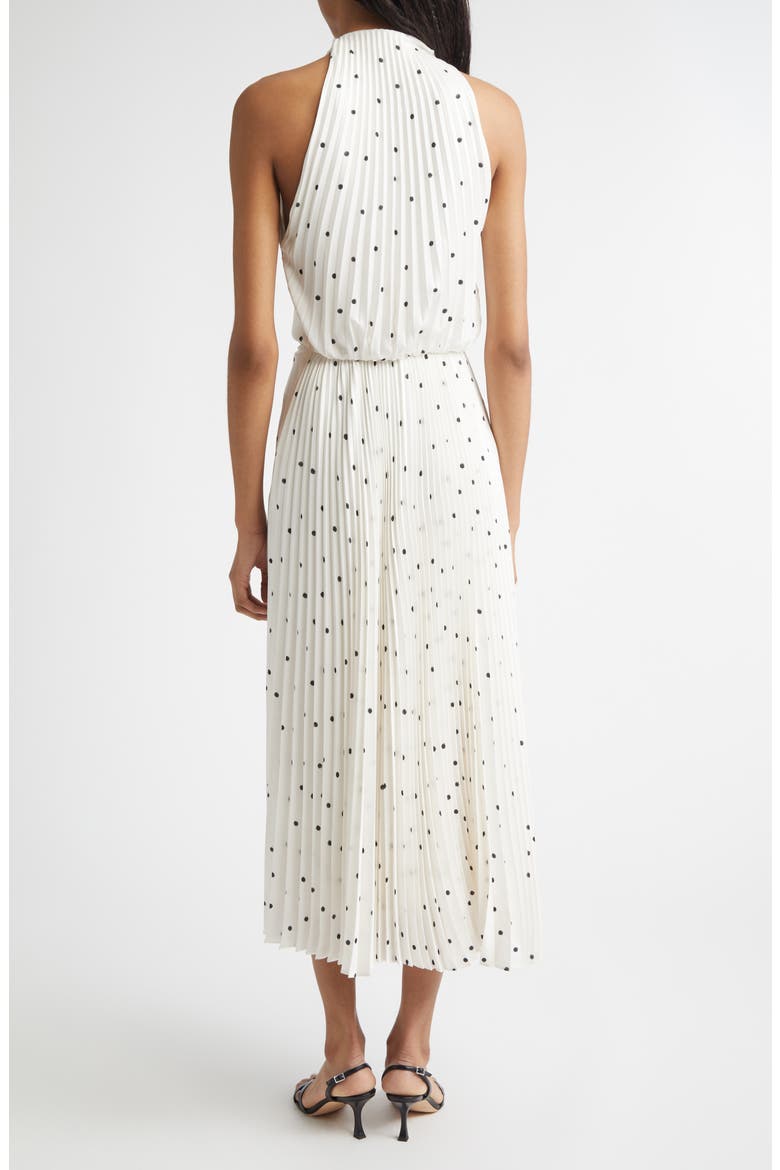 simona midi dress Simona Polka Dot Midi Dress (Women)