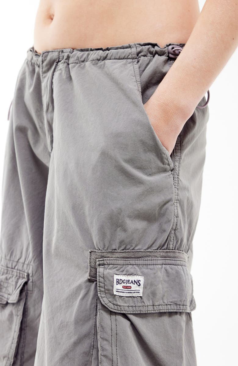 BDG Urban Outfitters Tech Cargo Pants, Alternate, color, Charcoal