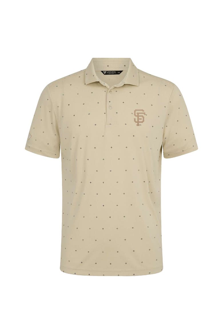 Men's Levelwear  Cream San Francisco Giants Vision Polo, Alternate, color, Cream