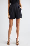 Ramy Brook Joss Satin Shorts