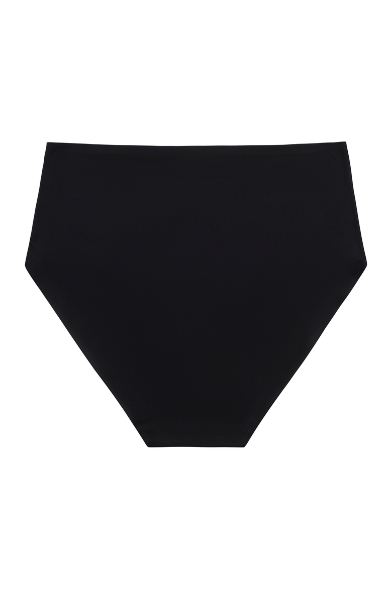 Soft Seamless High-Waisted Brief, Alternate, color, Tap Shoe Black