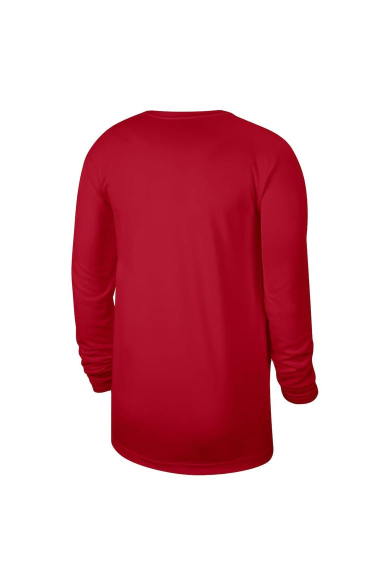 Unisex Nike Red Portland Trail Blazers 2023/24 Legend On-Court Practice Long Sleeve T-Shirt, Alternate, color, Red