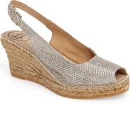Toni Pons Calafell Slingback Wedge Espadrille