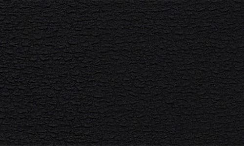 Mango Textured Split Neck One-piece Swimsuit In Black