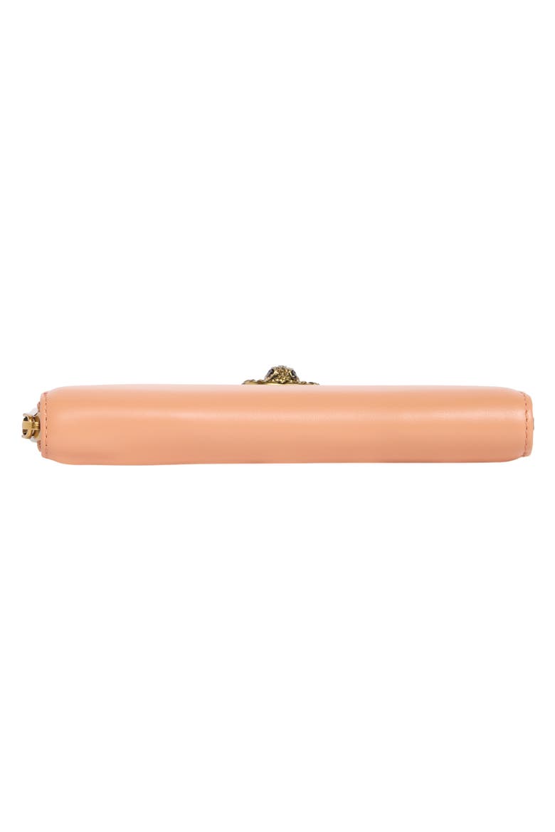 Chelsea Zip Around Leather Wallet, Alternate, color, TAN COMB