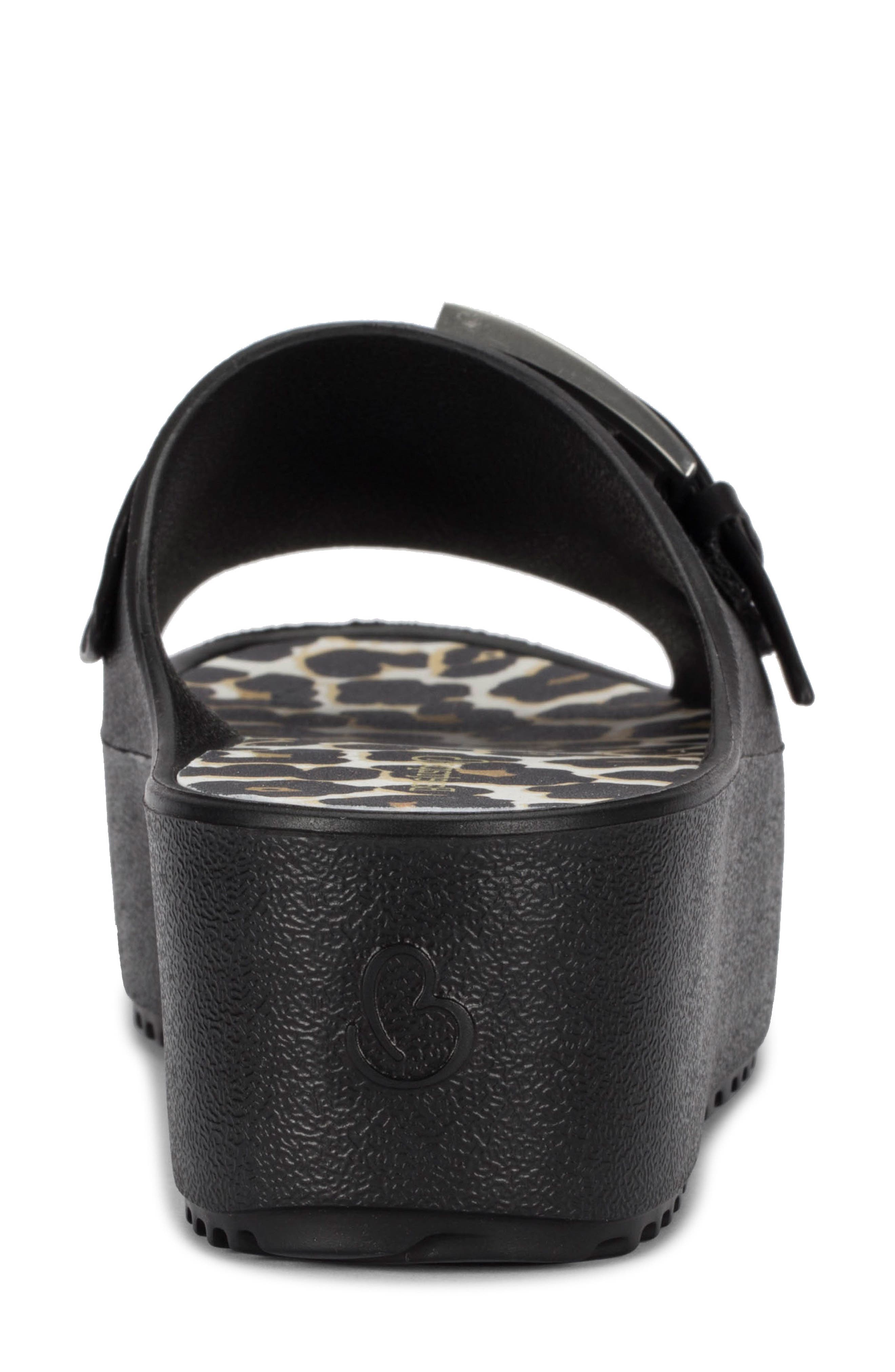 BARETRAPS Pacey Platform Sandal, Alternate, color, Black/ White