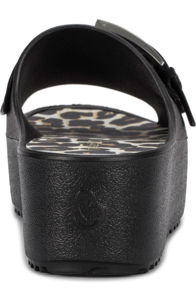 BARETRAPS Pacey Platform Sandal, Alternate, color, Black/ White