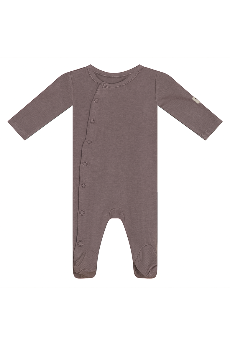 Snap Down Jersey Romper, Main, color, Mink