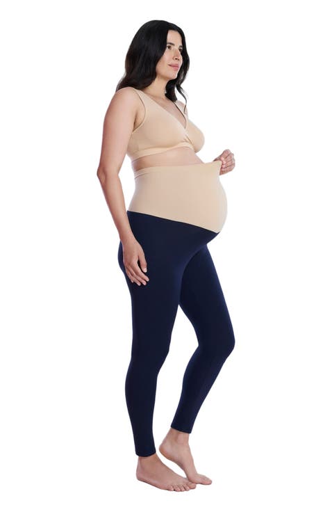 Essential Stretch Secret Fit Over the Belly Maternity Leggings