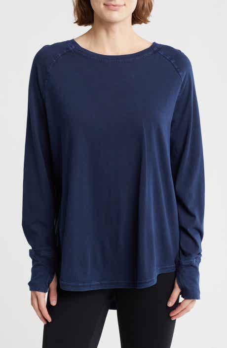 Z by Zella Vintage Wash Relaxed Long Sleeve 2.0 Tee