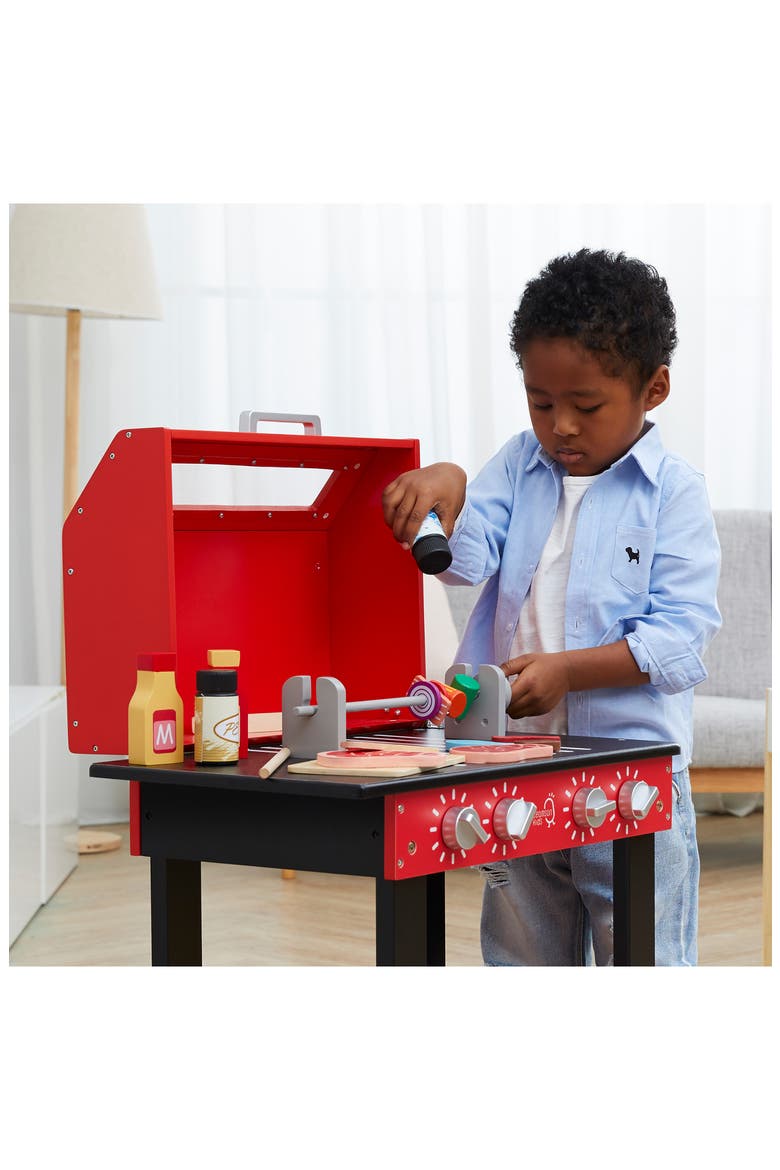 Little Helper Play Grill, Alternate, color, RED
