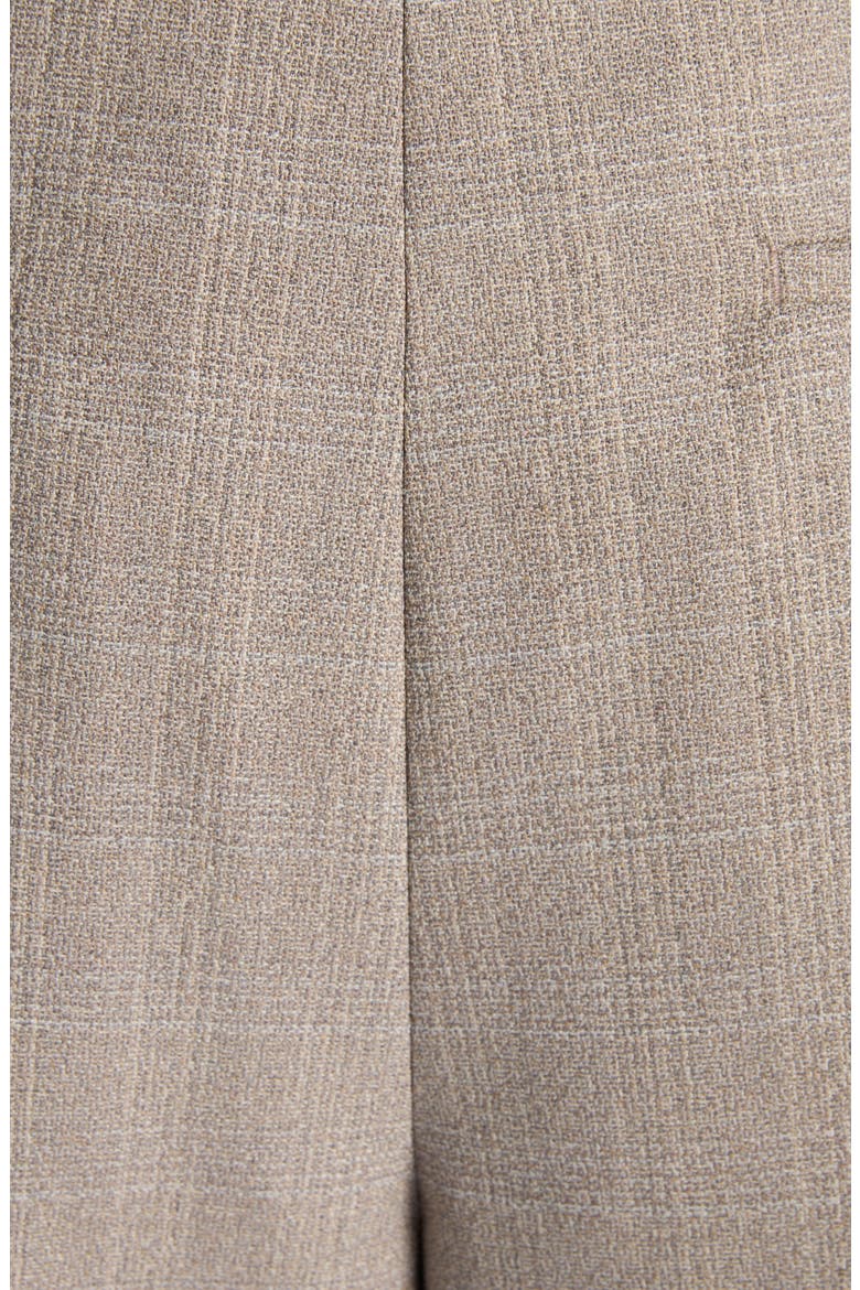 Faded Prince of Wales Wool Shorts, Alternate, color, 2207 SILT/ STUCCO MELANGE