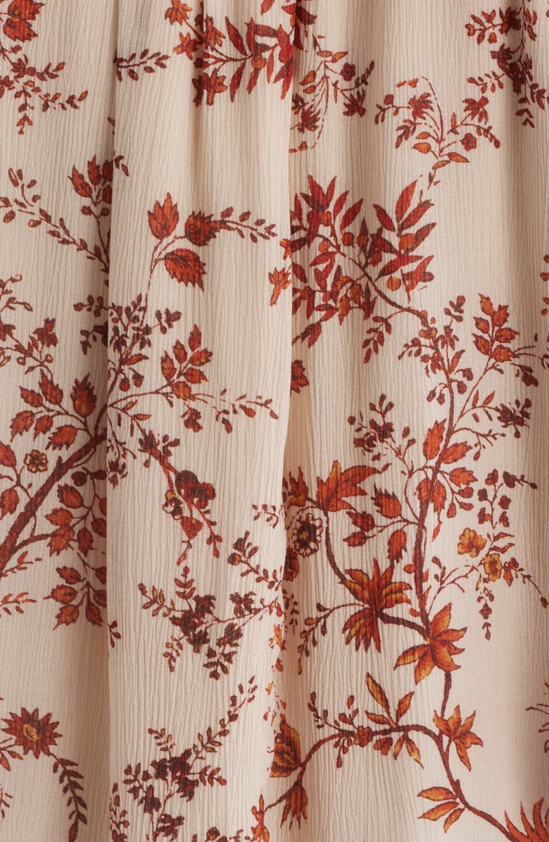 KOBI HALPERIN Verity Floral Print Flutter Sleeve Top, Alternate, color,