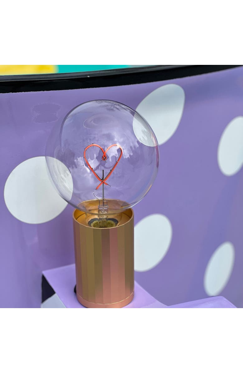 MITB Heart Portable Table Lamp, Alternate, color, Gold