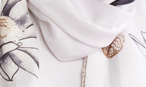 La Fiorentina Floral Print Scarf