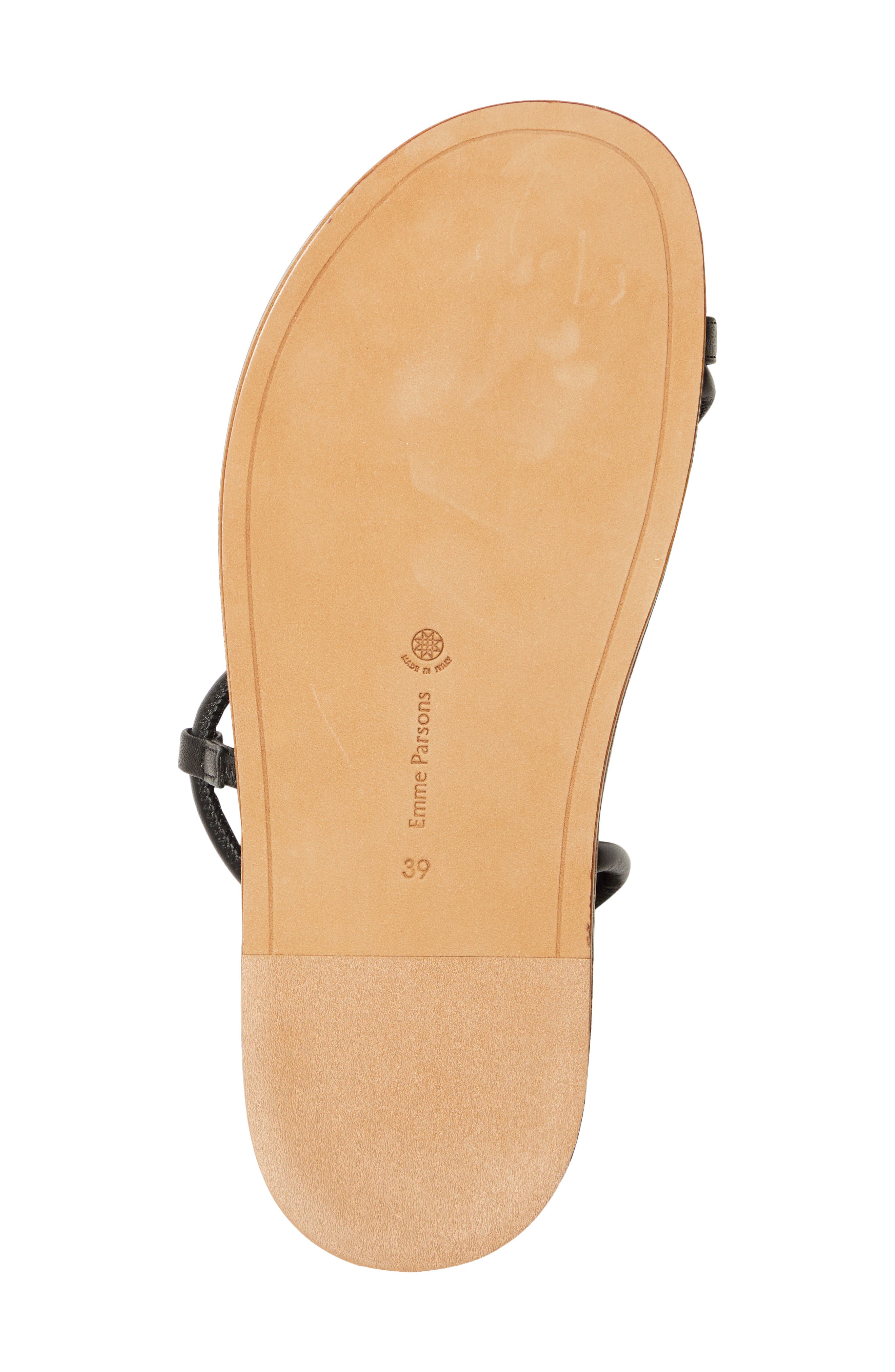 Emme Parsons Bari Fussbett Toe Loop Slide Sandal, Alternate, color, 