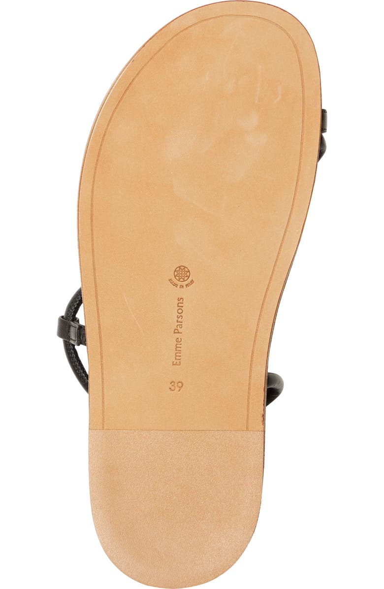 Emme Parsons Bari Fussbett Toe Loop Slide Sandal, Alternate, color,