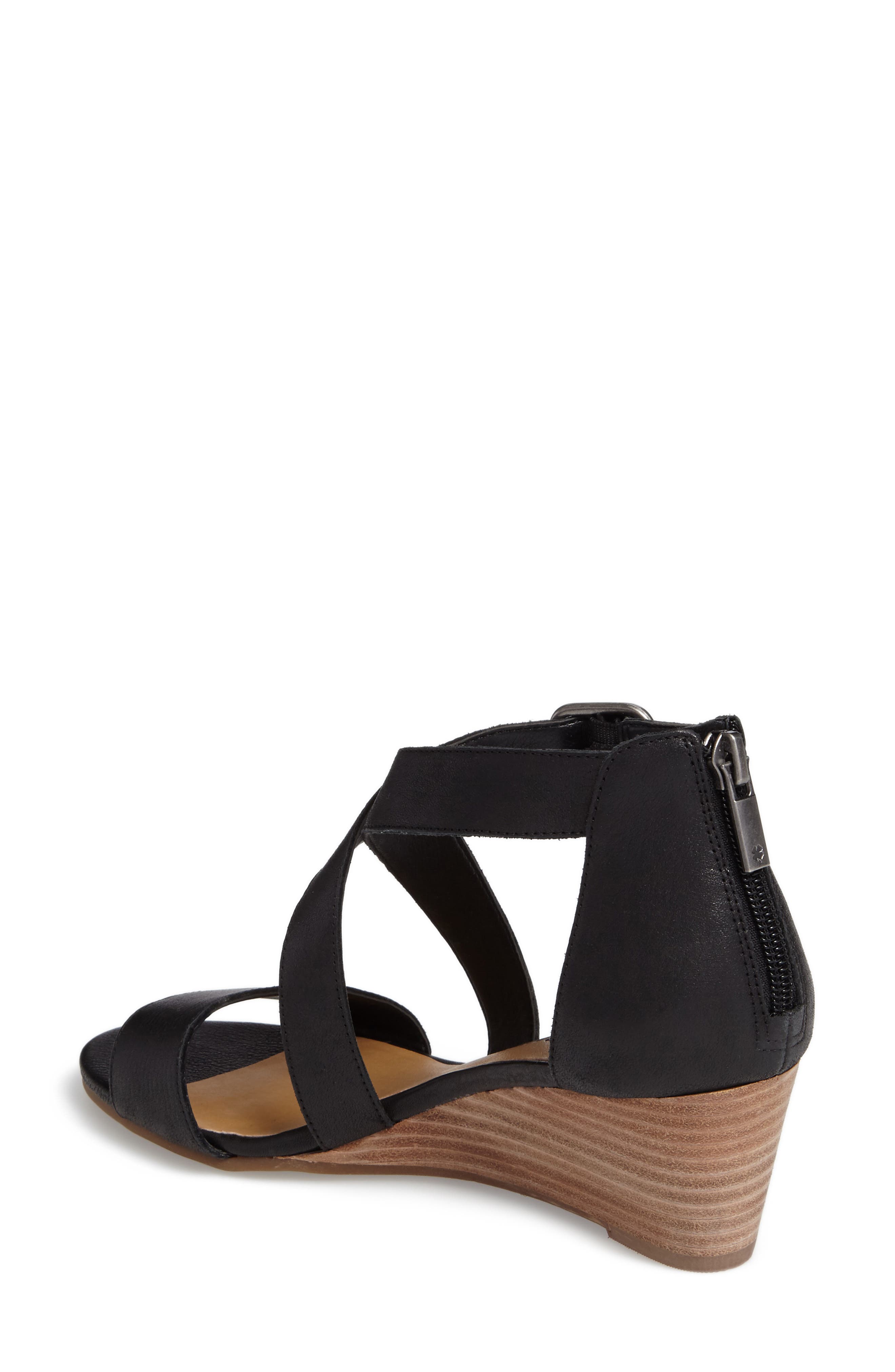 Lucky Brand Jenley Wedge Sandal, Alternate, color, 