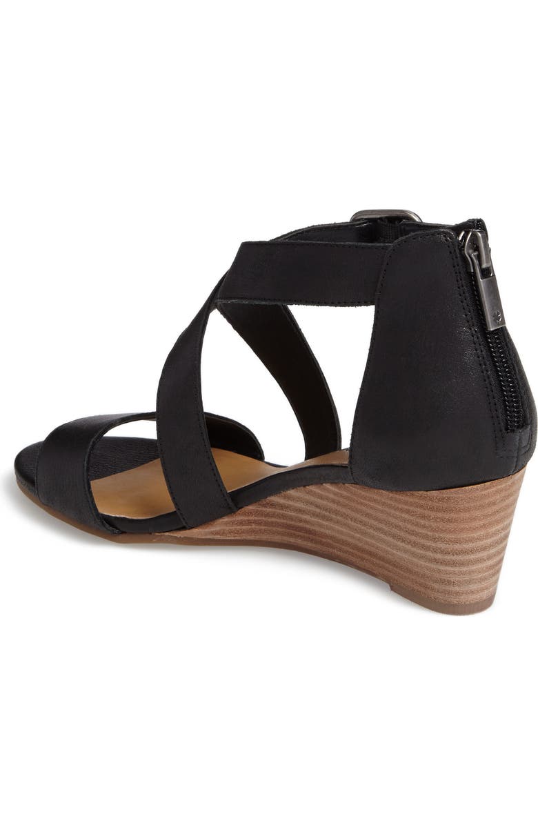 Lucky Brand Jenley Wedge Sandal, Alternate, color,