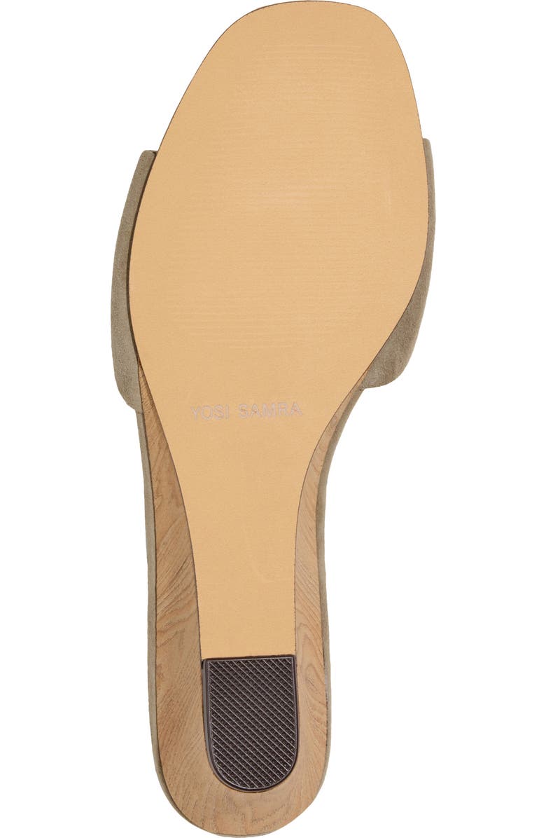 Yosi Samra Jada Wedge Slide Sandal, Alternate, color, Taupe