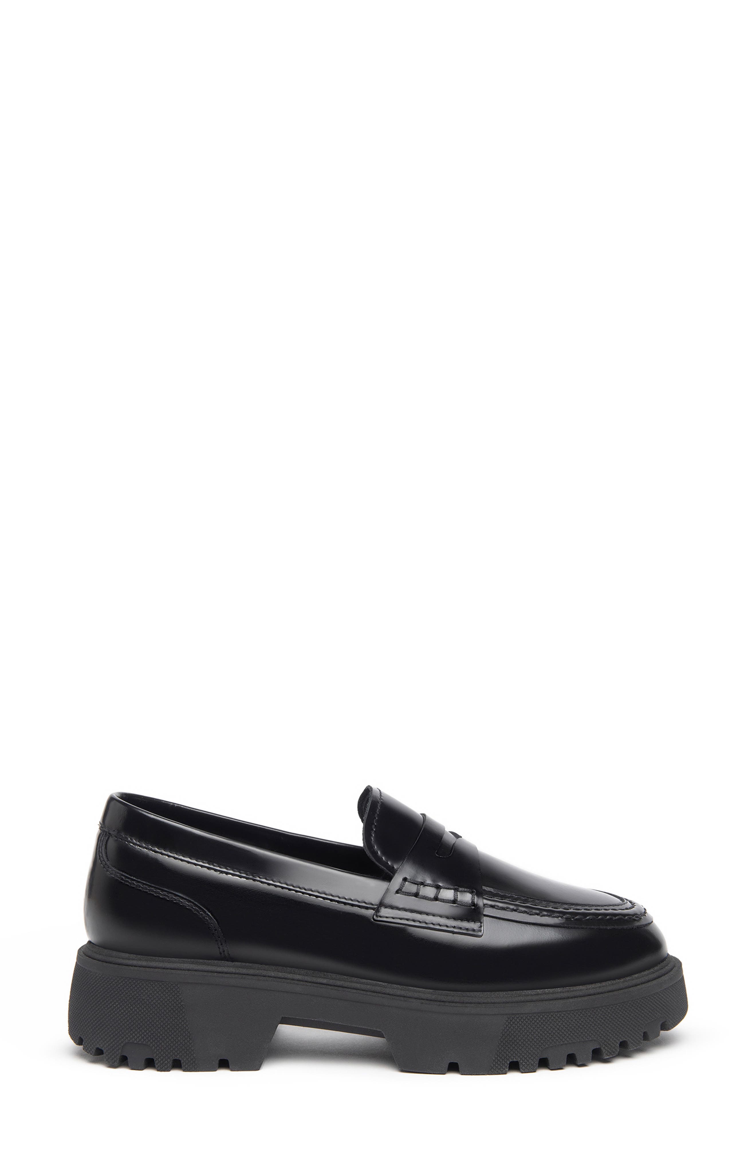 NeroGiardini Lug Sole Penny Loafer, Alternate, color, 