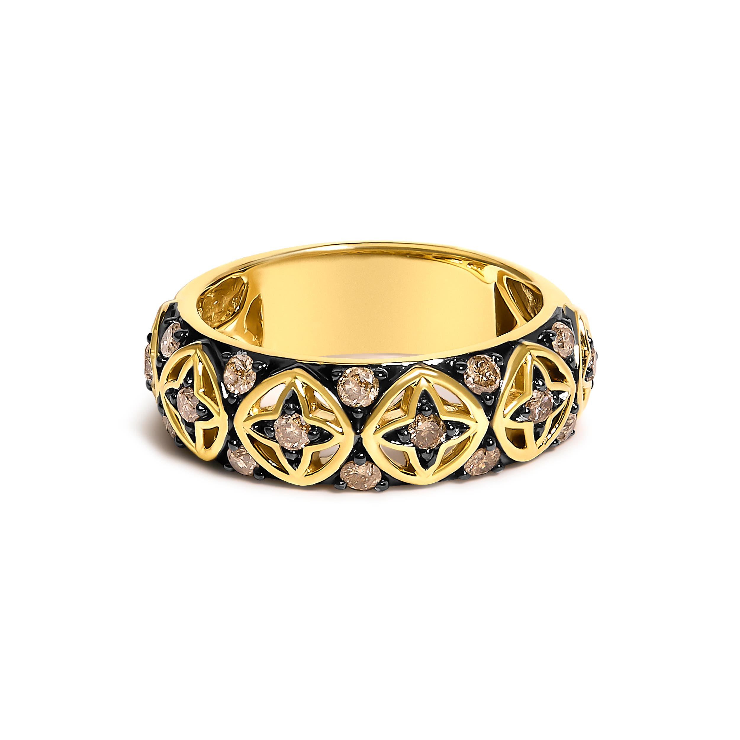 selected Yellow Gold over Silver