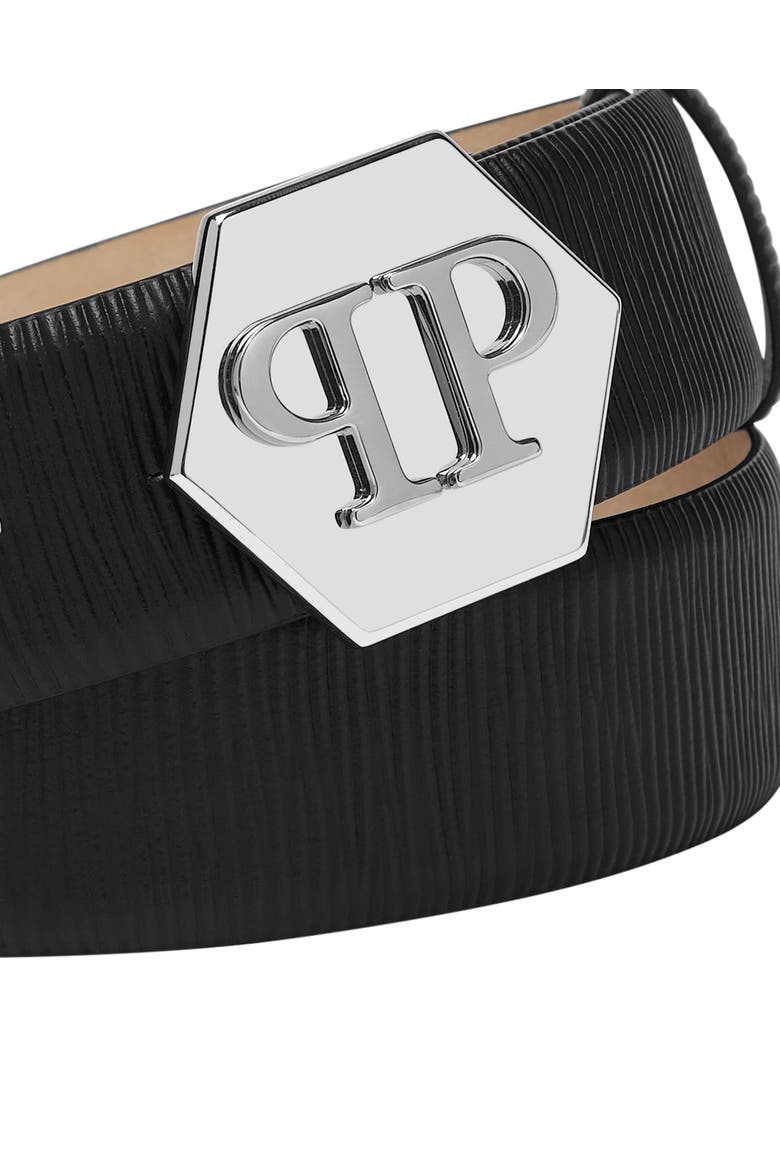 Belt Hexagon Women, Alternate, color, black
