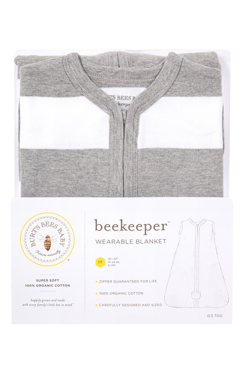 Burt's Bees Beekeeper<sup>™</sup> Organic Cotton Wearable Blanket, Alternate, color,