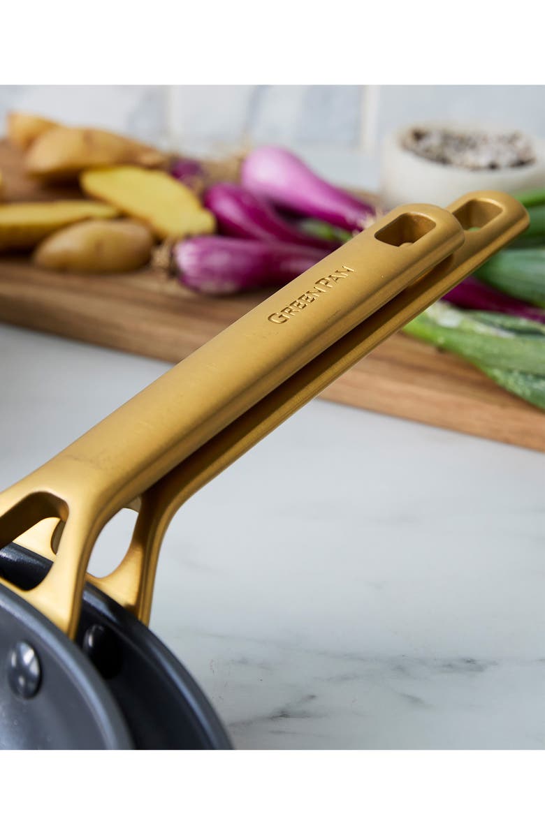 GreenPan Reserve Pro 10-Piece Ceramic Nonstick Cookware Set, Alternate, color, Black