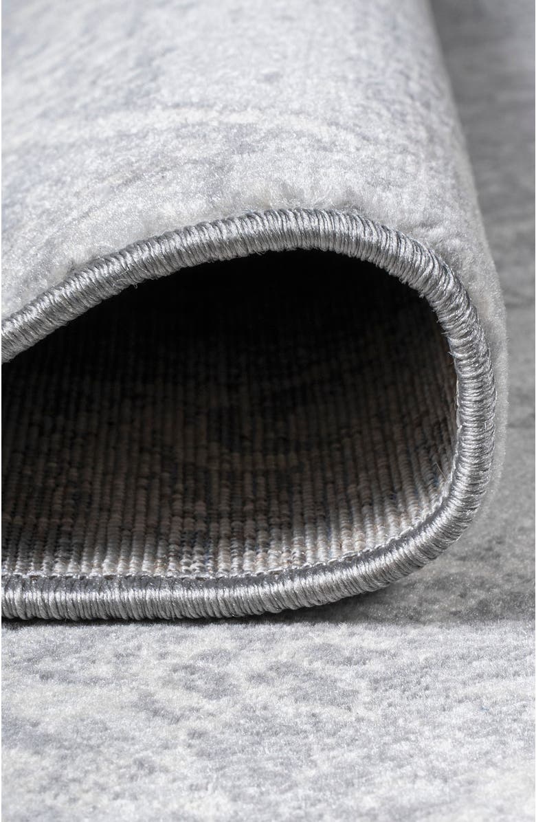 JONATHAN Y Modern Persian Vintage Medallion Area Rug, Alternate, color, Gray