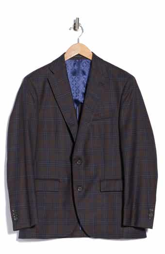 Elex Plaid Wool Sport Coat