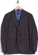 Jack Victor Elex Plaid Wool Sport Coat