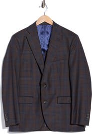 Jack Victor Elex Plaid Wool Sport Coat