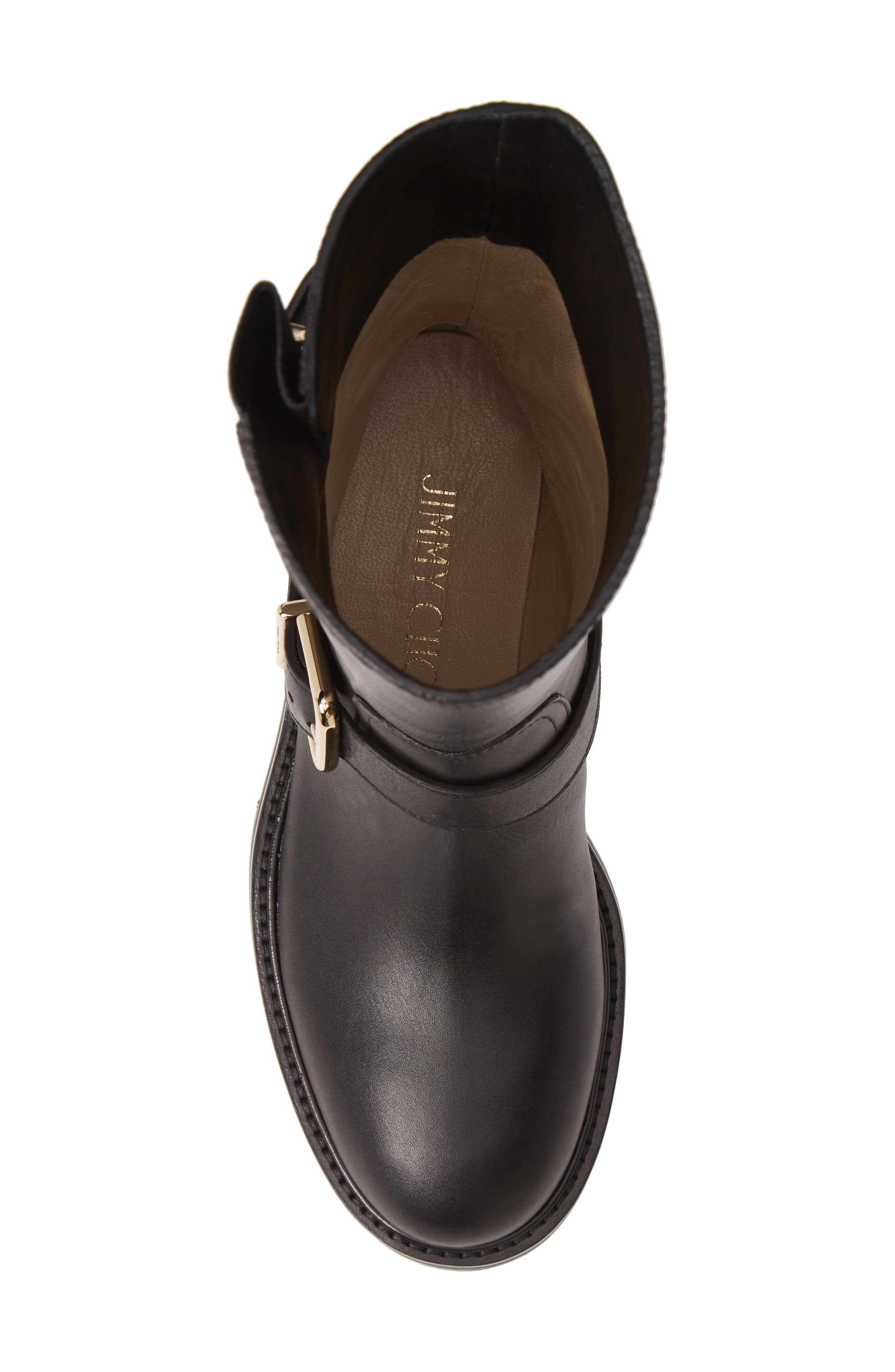 Jimmy Choo Biker II Buckle Boot, Alternate, color, 