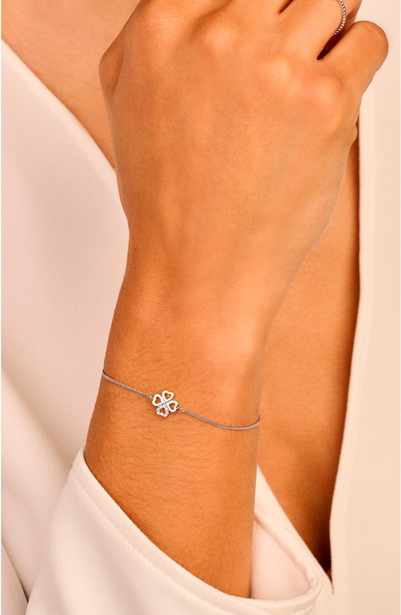 DPT Antwerp Chance Bracelet, Alternate, color, White Rhodium