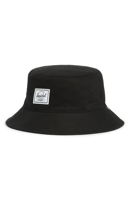Herschel Supply Co . Norman Cotton Twill Bucket Hat In Black