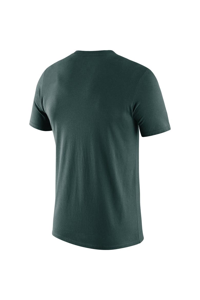 Men's Nike Green Michigan State Spartans Basketball Retro 2-Hit T-Shirt, Alternate, color, Green